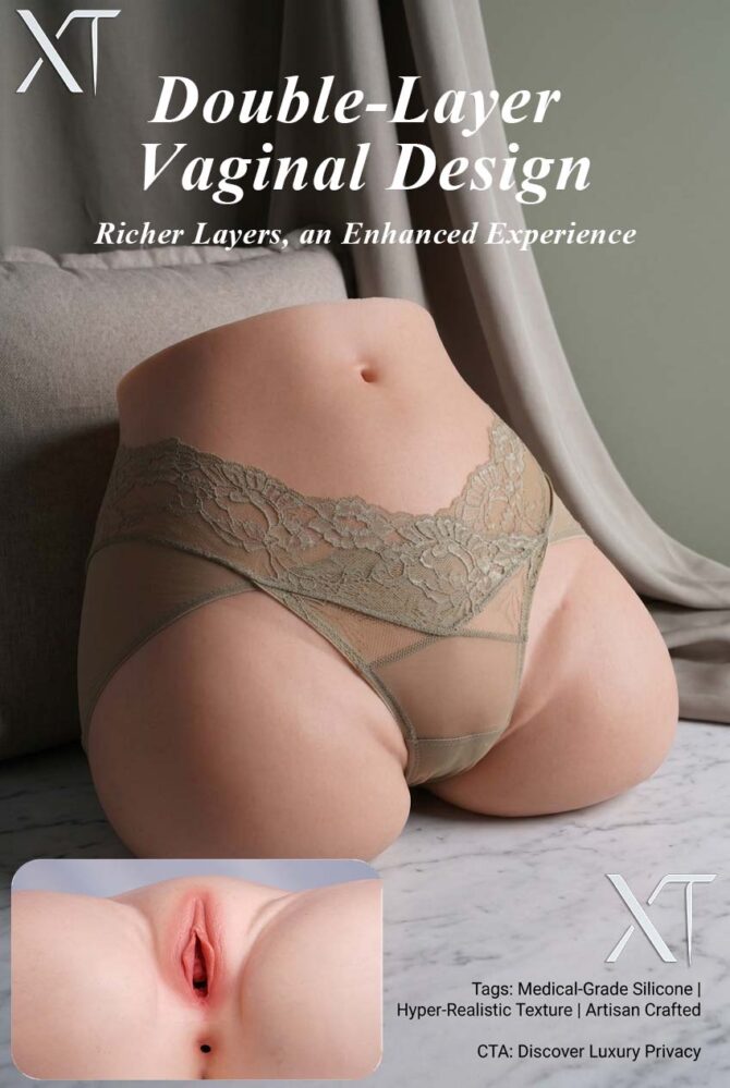 XT Male Sex Doll Butt‑B02, Zero Reverse Thrust Vagina, Selectable Stimulation Level