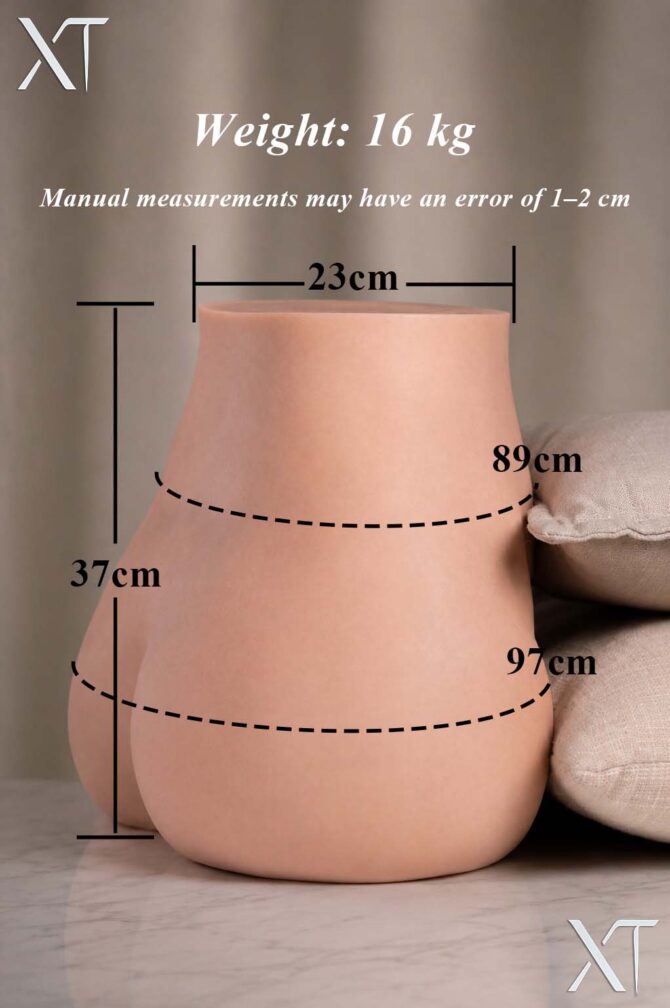XT Male Sex Doll Butt‑B02, Zero Reverse Thrust Vagina, Selectable Stimulation Level